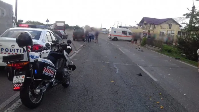 Accident la Valea Călugărească. Femeie lovită în timp ce traversa DN 1B