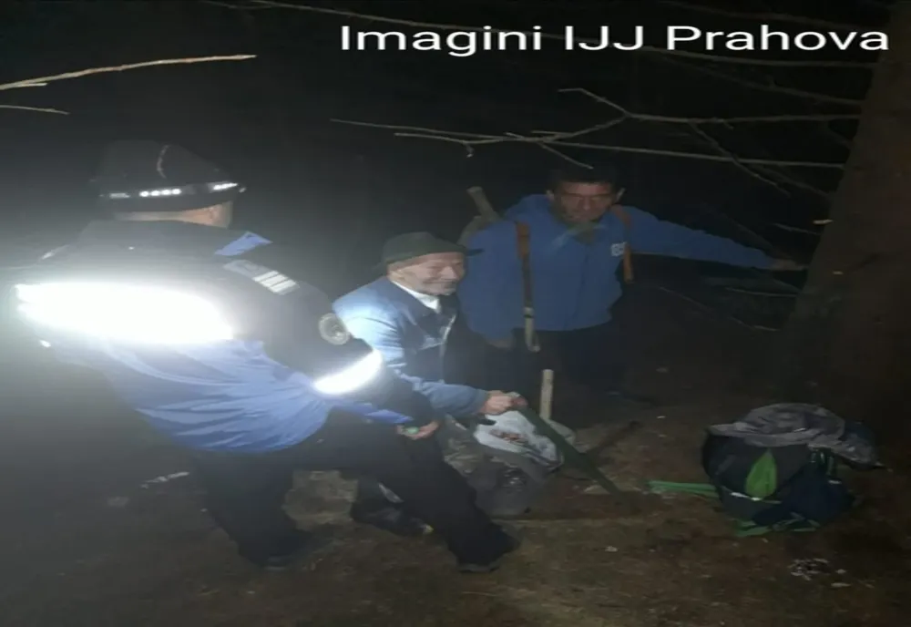 FOTO VIDEO Operațiune de salvare la Cheia, marți noapte, în zona Gropşoarele – Colții Zăganului