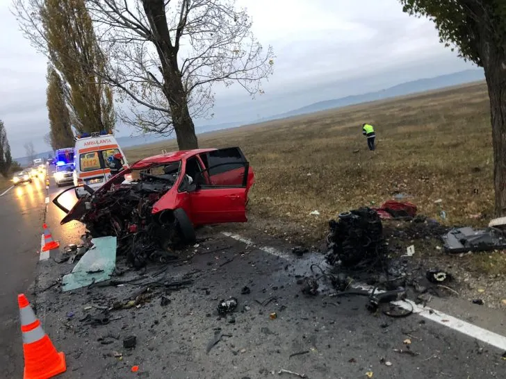 FOTO Accident mortal pe DN1D, între Albești și Ciorani!