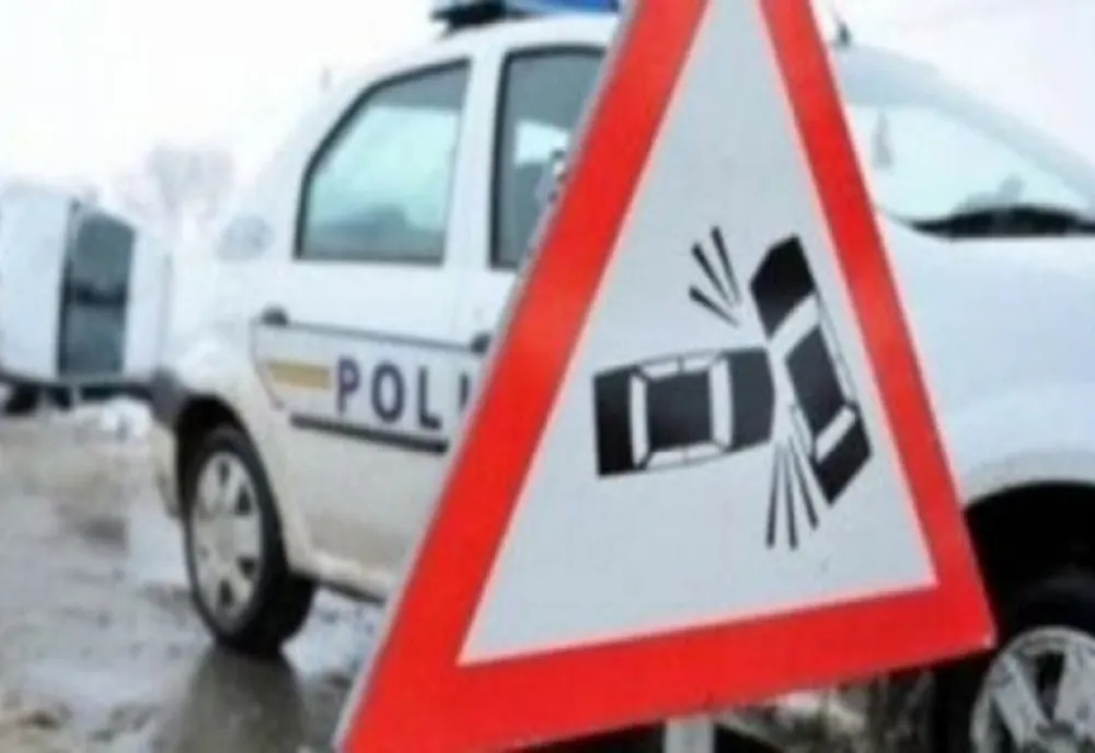 Mașină răsturnată, pe DN 1, la Florești, în Prahova