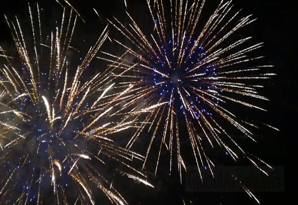 Focul de artificii i-a adus un dosar penal! 