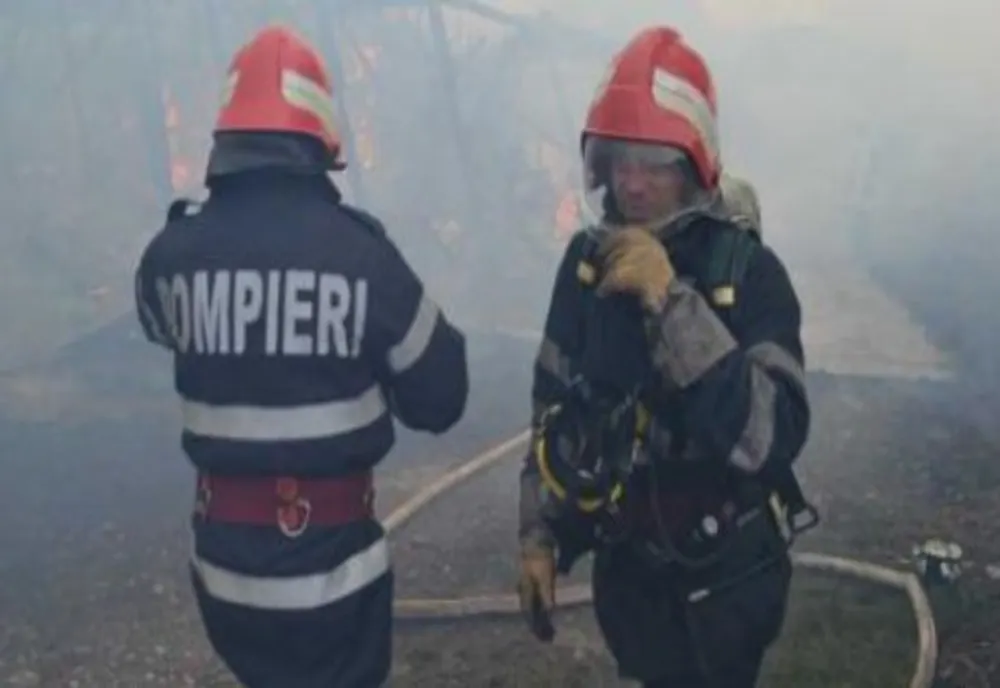 Prahova: Incendiu la Sângeru