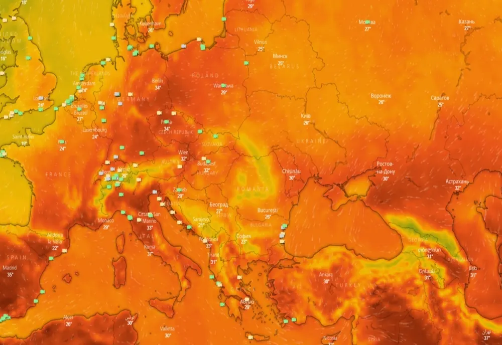 Avertisment pentru Europa: după COVID, urmează caniculă EXTREMĂ