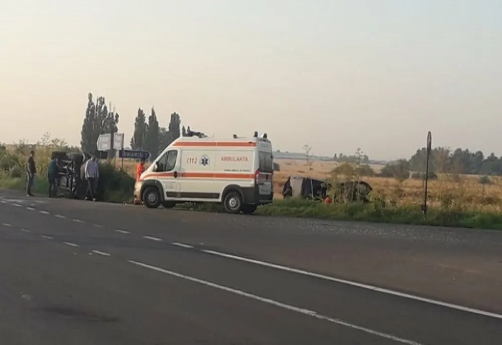 Prahova. Accident cu două victime, pe DN 1D