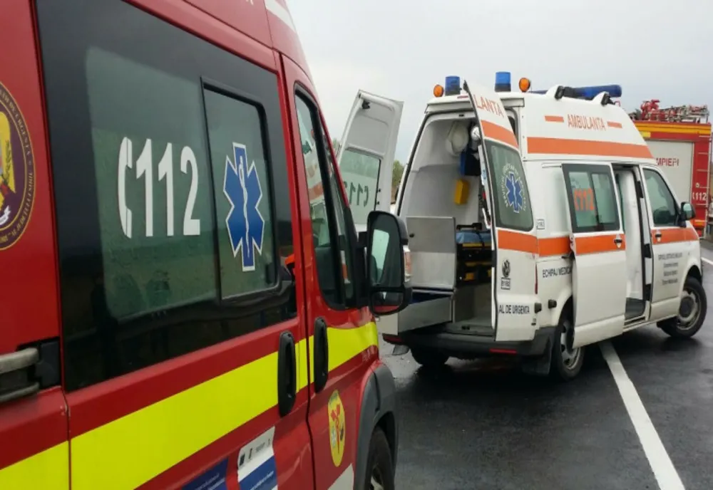 Doi copii răniți într-un accident pe DN72 Ploiești - Târgoviște