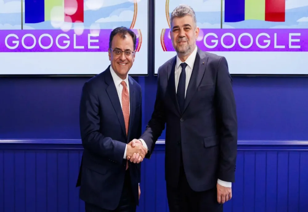 Marcel Ciolacu, întâlnire cu șefii Google - Discuții despre investiții majore în digitalizare