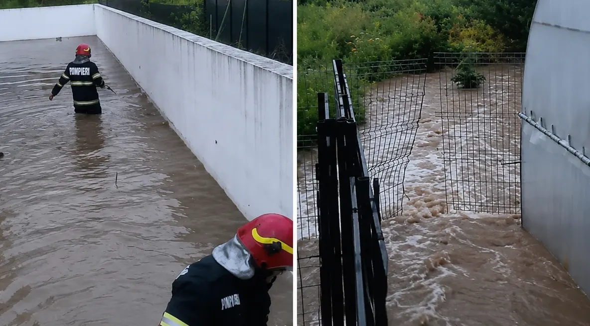Inundațiile au făcut prăpăd în Prahova. Case și drumuri sub ape, localități rămase fără curent - VIDEO