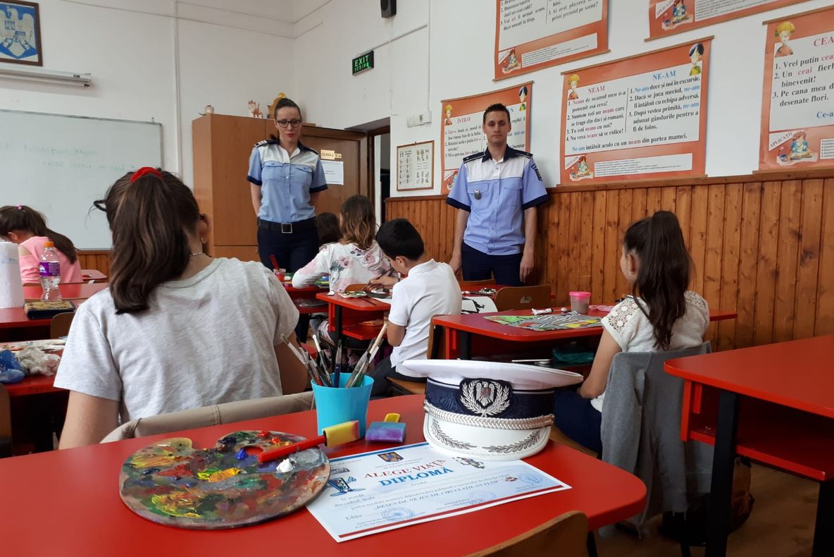 Faza județeană a concursului "Desenăm, ne jucăm, circulație învățăm"!