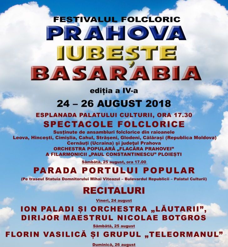 Regal folcloric la Ploieşti: Lăutarii lui Nicolae Botgros vin la festivalul Prahova iubeste Basarabia!