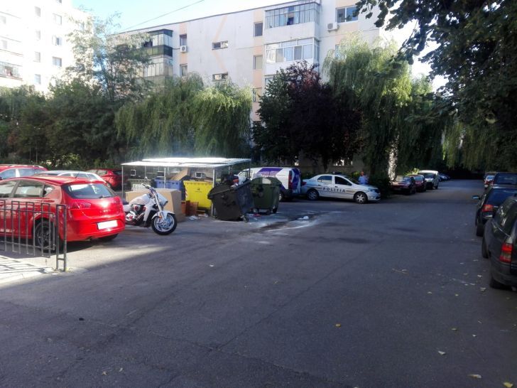 Grenadă defensivă descoperită într-o ghenă din Ploiești