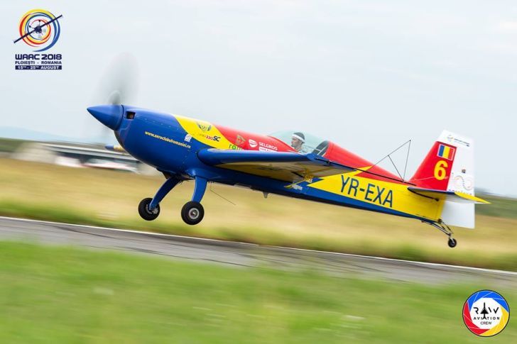 Ploieşteanul Andrei Şerbu, locul 3 la Campionatul Mondial de Acrobatie cu Avionul