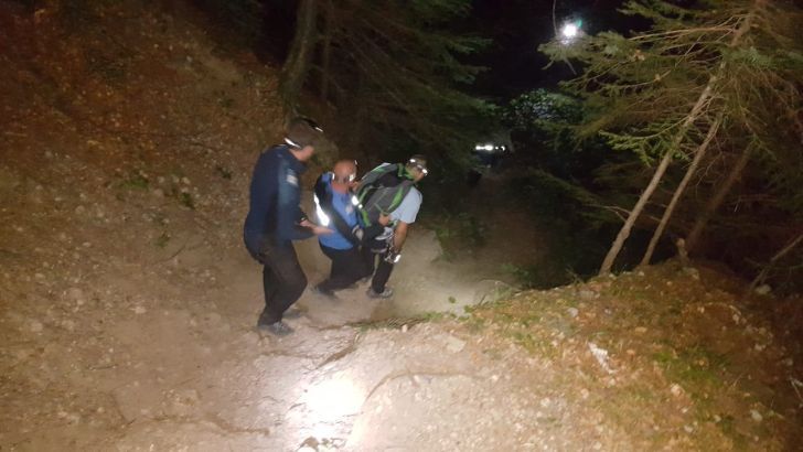 VIDEO Turiști americani rătăciți în munții Bucegi