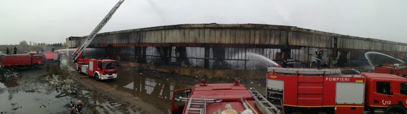 Ziua 3- Incendiul de la depozitul Urban ICIM nu a fost lichidat | VIDEO