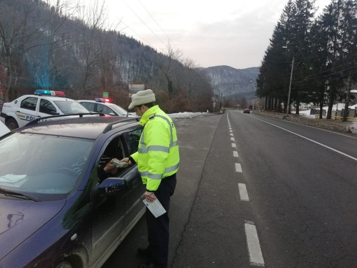 Acțiune a Poliției Rutiere la Ploiești și în alte șase orașe din Prahova