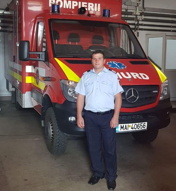 Eroul de la ISU Prahova! A salvat un copil, deși era în timpul liber!