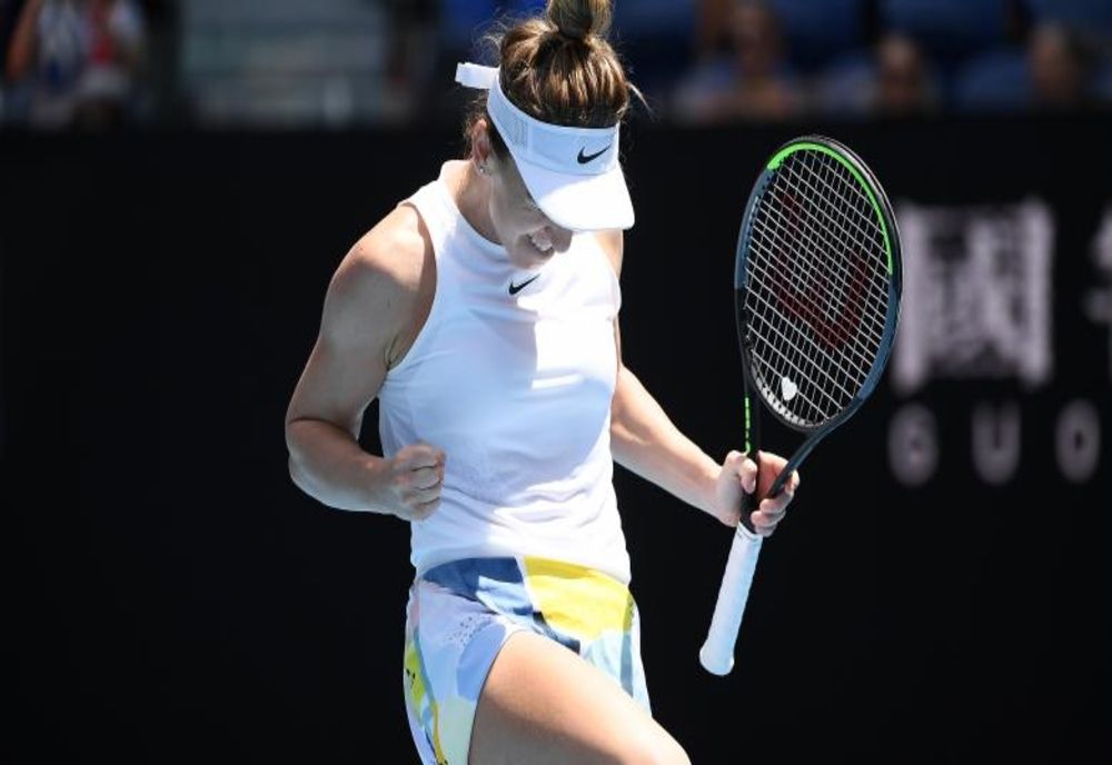 Simona Halep s-a calificat în sferturi la Australian Open 2020
