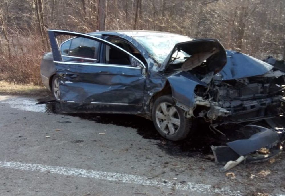 FOTO Accident grav la Drajna. A fost solicitat elicopterul SMURD