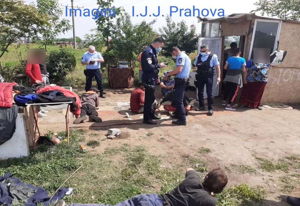 Cerșetori din Ploiești prinși la barbut! 