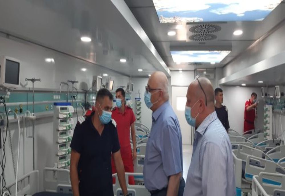 VIDEO Raed Arafat a venit, vineri seara, la Spitalul Județean de Urgență Ploiești