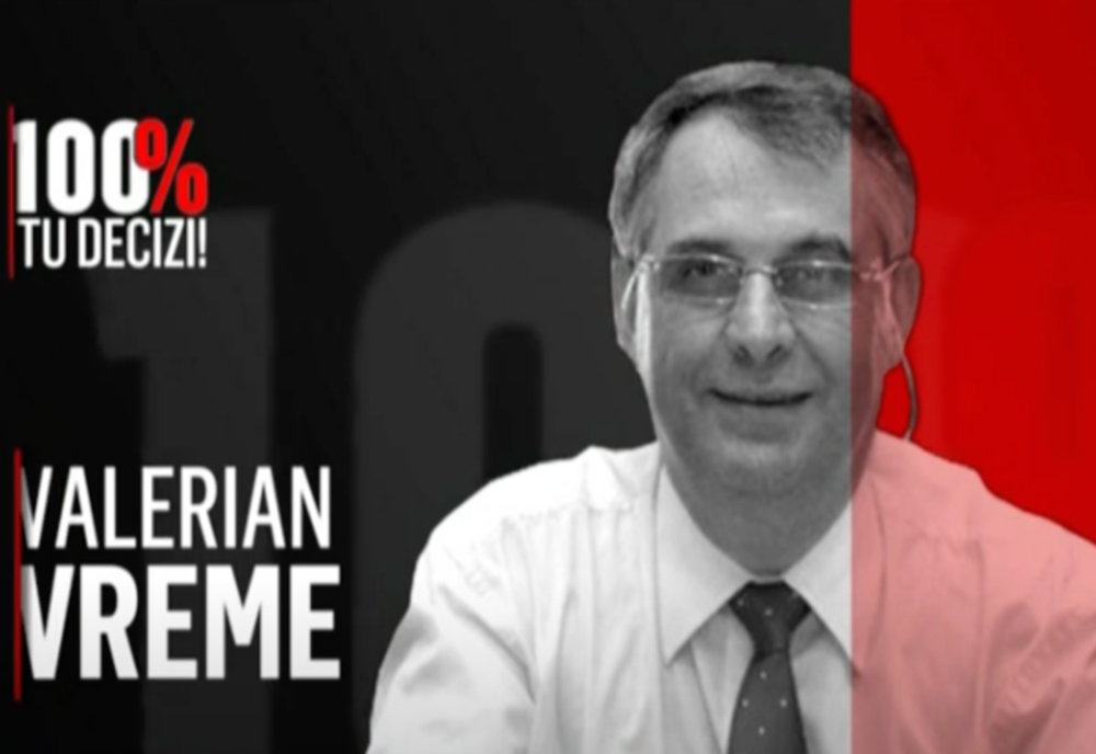 100% TU DECIZI! Valerian Vreme, traseist veritabil, mai schimbător ca vremea