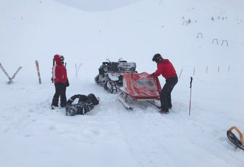 Salvamontiștii din Sinaia au avut numeroase intervenții de Sărbători