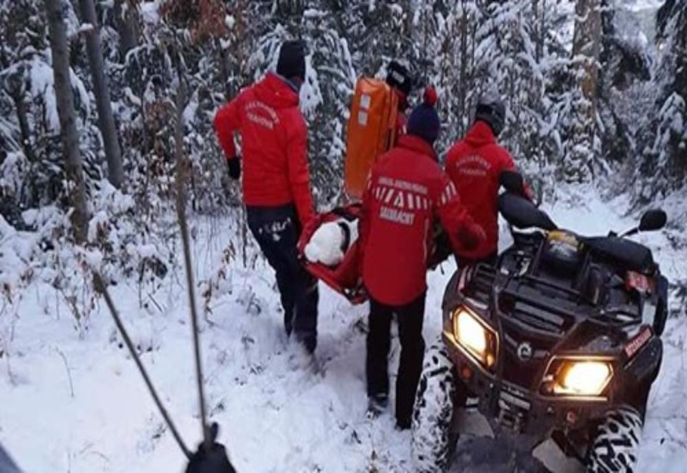 Turistă rănită pe un traseu, la Azuga