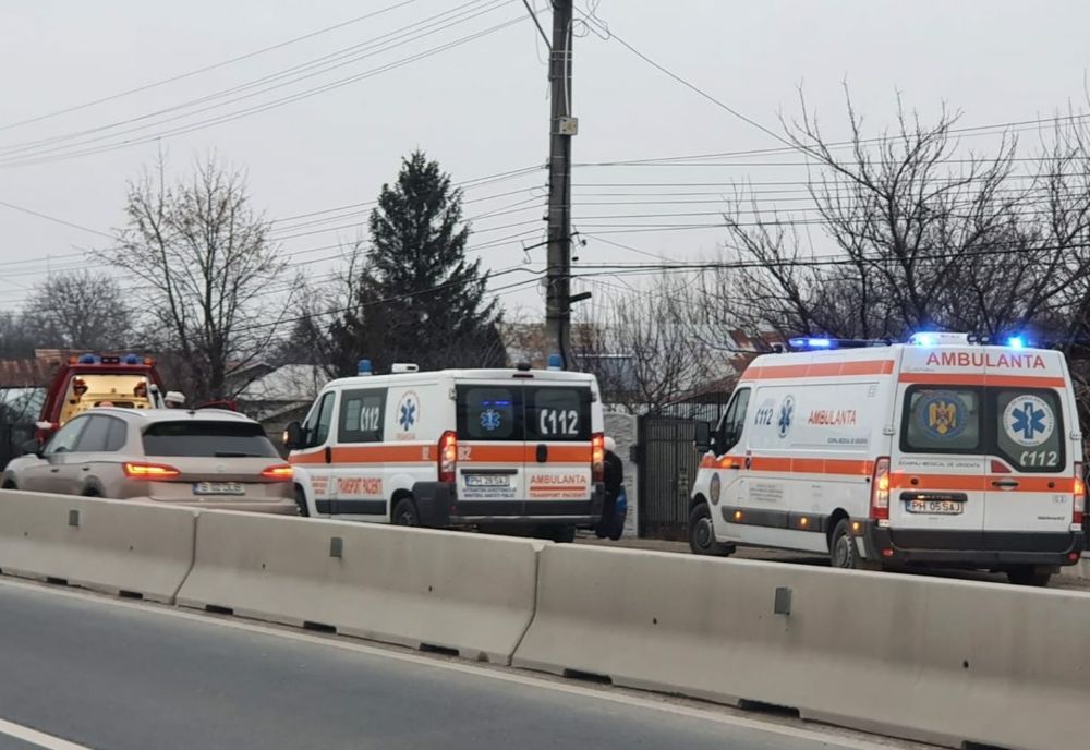 Pieton accidentat pe DN 1, în Puchenii Mari