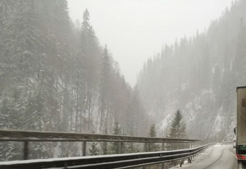 Un nou val de ninsori, în weekend, în zona de munte din Prahova 