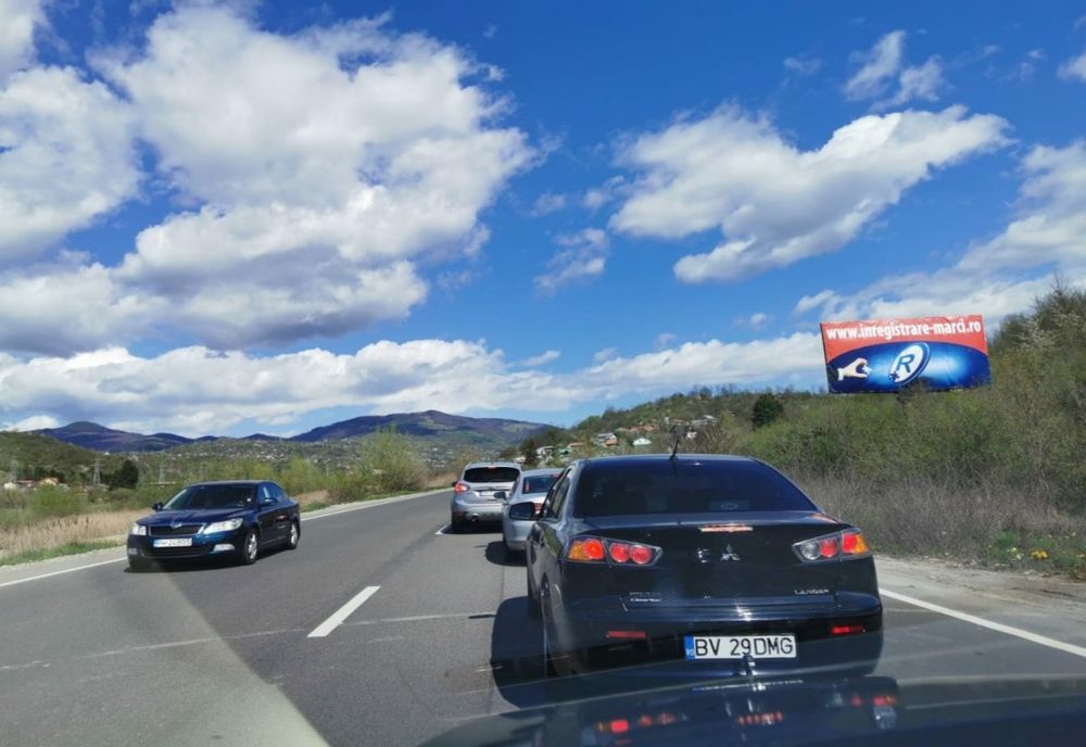 Coloane de mașini pe DN 1 – Valea Prahovei