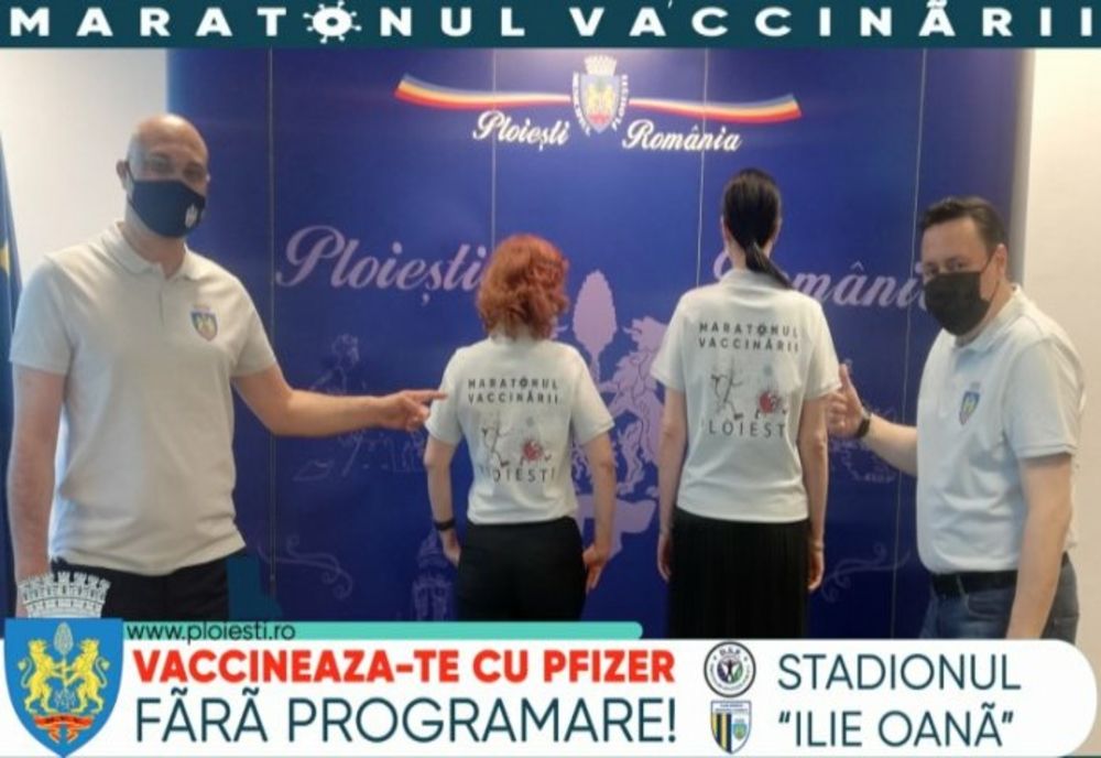 Maraton de vaccinare în Ploieşti