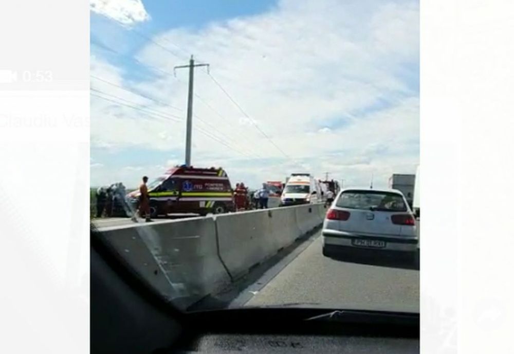 Doi morți și doi răniți grav într-un accident de pe DN 1, din Prahova