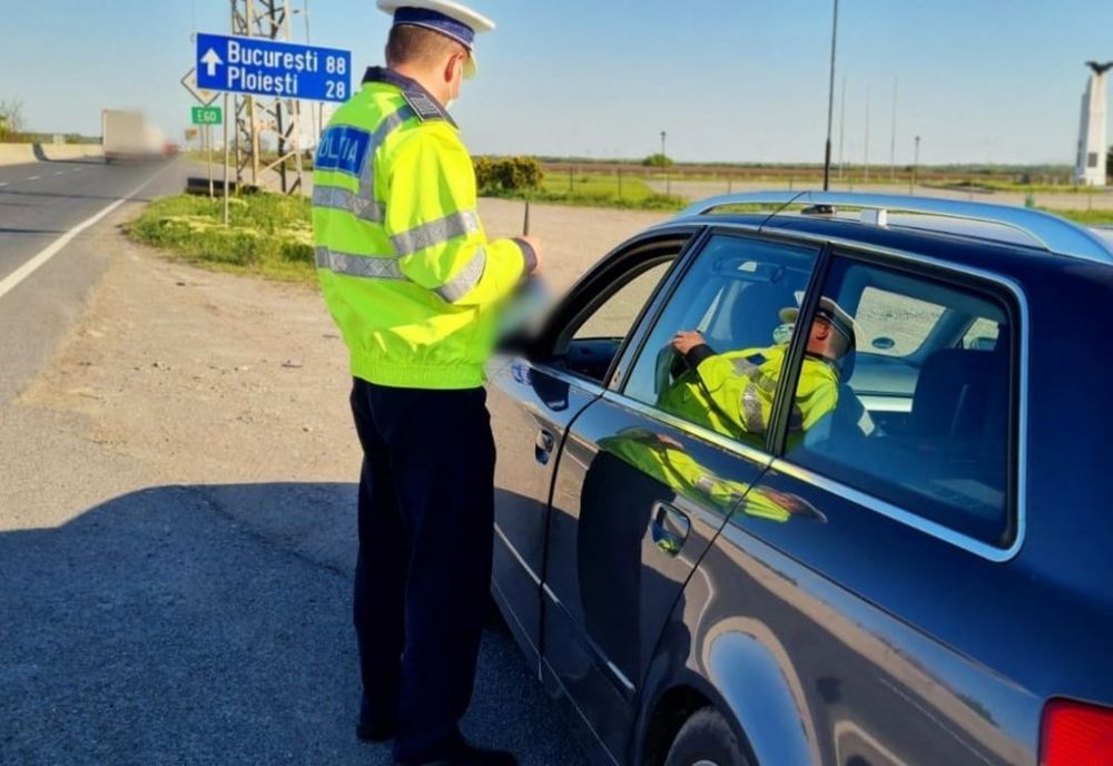 Razie rutieră pe drumurile din Prahova. Unde se acționează