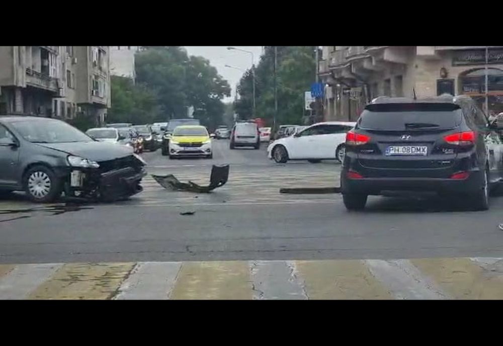 Accident rutier în centrul orașului Ploiești