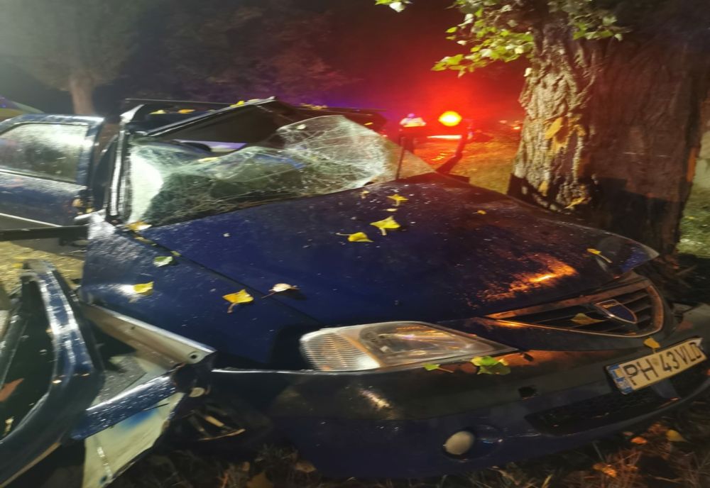 Accident teribil pe strada Vega, din Ploiești. Șoferul a decedat, iar pasagerul este în stare gravă. Ambii au 19 ani