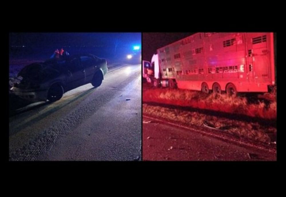 Șofer de camion din Prahova, implicat într-un accident cumplit, în Buzău. Doi oameni au murit