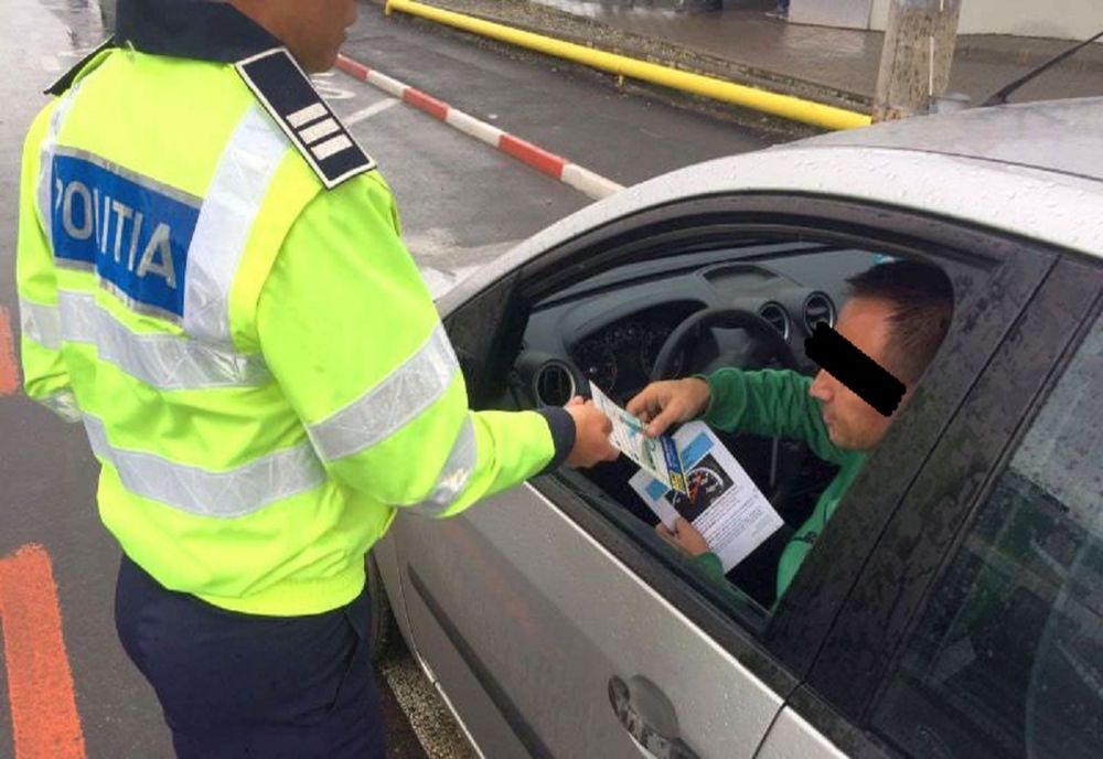 Șofer beat depistat cu 128 km/h în Valea Călugărească. Bărbatul nu are permis de conducere