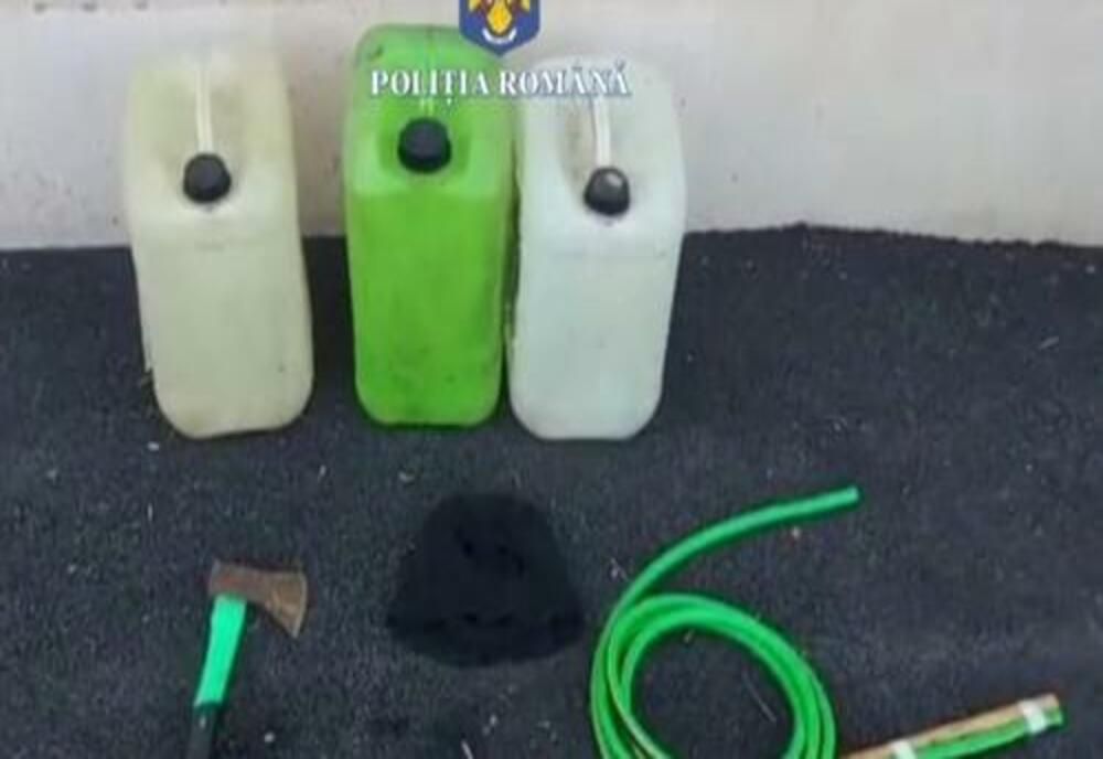 Prahova. Bărbat cercetat după ce a sustras 360 litri de motorină din rezervorul unui autocamion