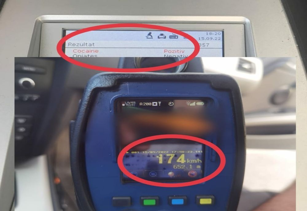Prahova. Un şofer de taxi depistat drogat la volan, pe DN1
