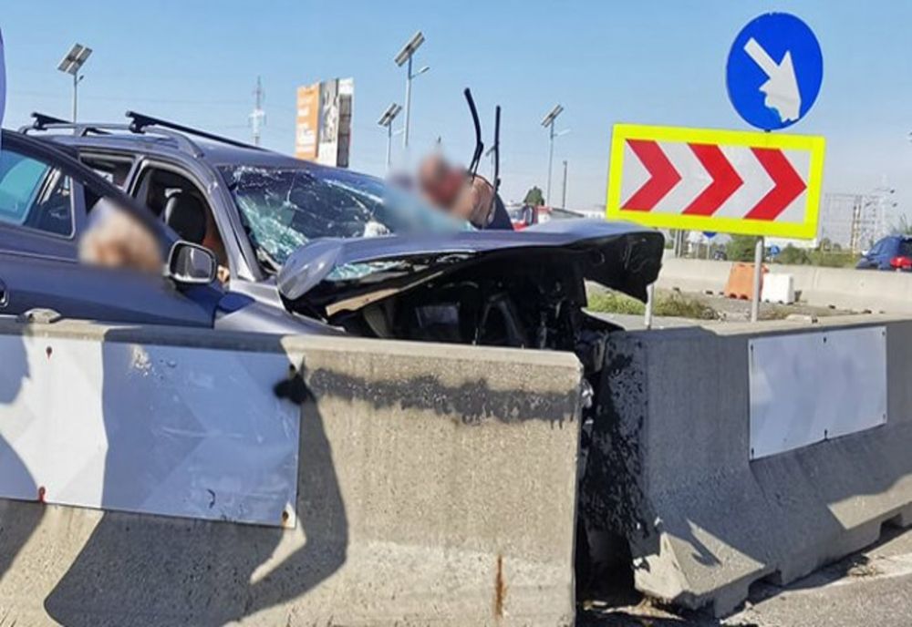 Prahova. Accident cu patru victime la intrarea de pe A3 pe Centura de Vest a Ploieștiului