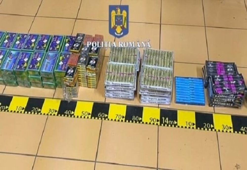 Percheziții în Ploiești și Bărcănești. Peste 100 kg de artificii, pregătite să fie vândute ilegal