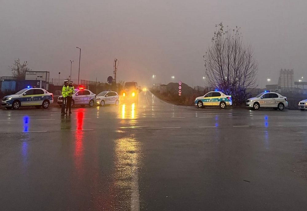 Prahova. Acțiune tip Blitz pe DN1A, intersecție cu DJ 140