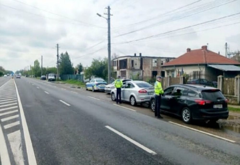 Acțiune rutieră cu forțe sporite, pe DN1, în Prahova și Ilfov