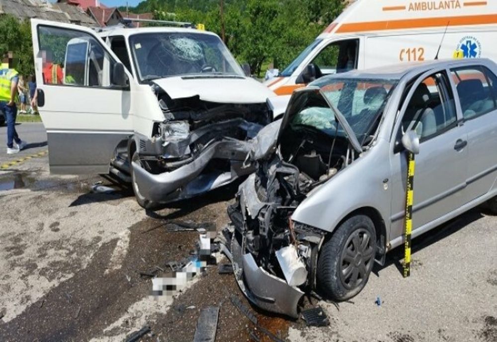 Șase victime în urma unui accident pe DN71 Sinaia - Târgoviște