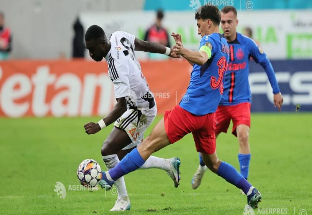 FOTBAL: FCSB A REVENIT PE PRIMUL LOC ÎN SUPERLIGĂ, DUPĂ 1-0 CU UNIVERSITATEA CLUJ