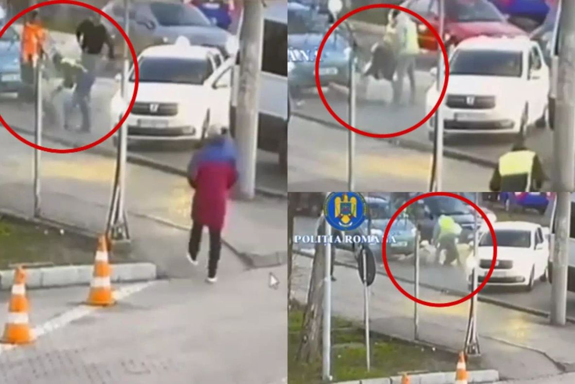 Bătaie ca-n codru pe un bulevard din Ploiești. Un bărbat de 46 de ani și doi adolescenți și-au împărțit pumni și picioare