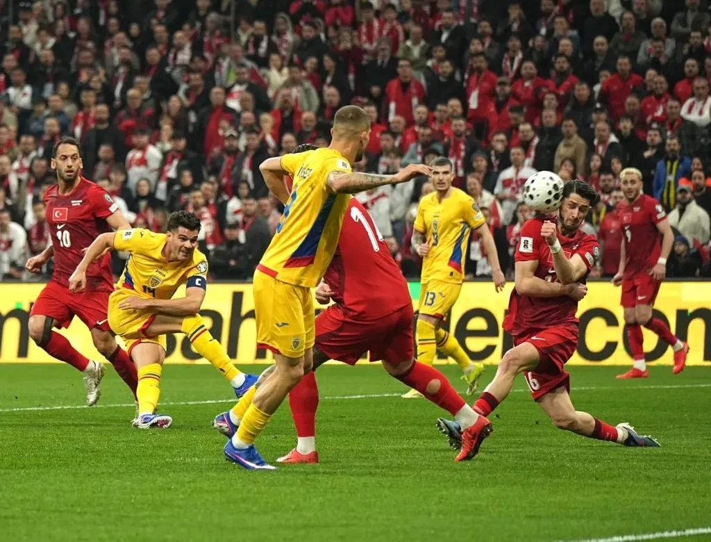 Turcia învinge România și spulberă visul Mondialului! „Tricolorii”, eliminați după un meci fără reacție