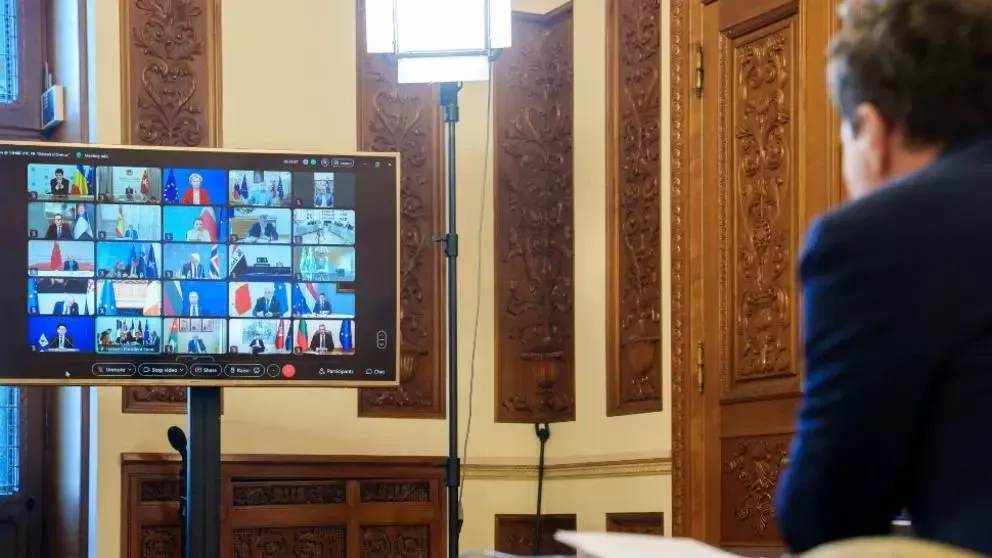 Nicușor Dan, prima reacție după videoconferința privind Strâmtoarea Ormuz: ”Discuțiile s-au concentrat pe încetarea focului în regiune”