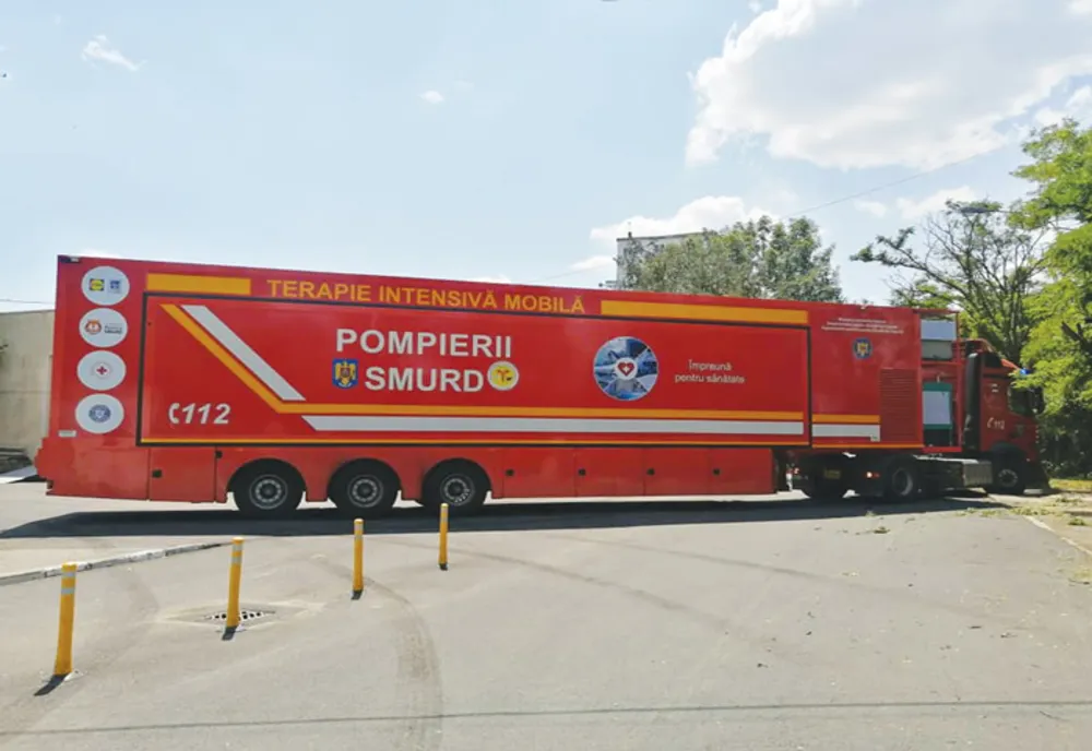 Unitatea Mobilă de Terapie Intensivă din Ploiești, operaționalizată cu medici din alte județe