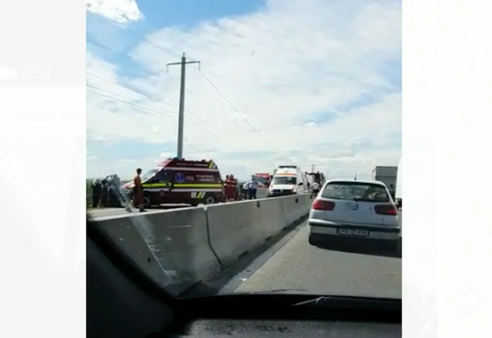 Doi morți și doi răniți grav într-un accident de pe DN 1, din Prahova