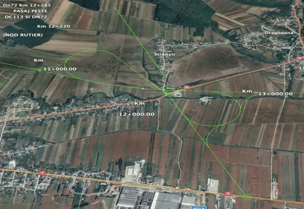 Drumul Expres A1 Găeşti-A3 Ploieşti, noduri rutiere şi traseul aprobat